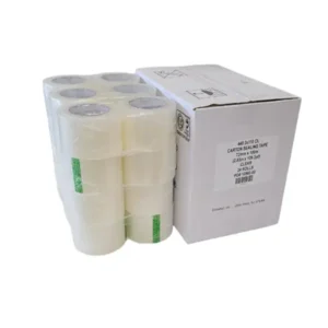 Shipping Tape Acrylic <br> 3" x 110 yard Clear 2.6 Mil <br> Case Qty 24