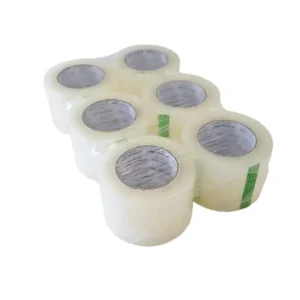 Shipping Tape Acrylic <br> 3" x 110 yard Clear 2.6 Mil <br> Qty 6 Pack