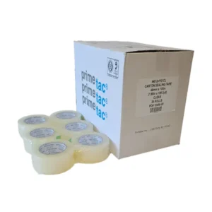 Acrylic Shipping Tape <br> 2" x 110 yard Clear 2.6 Mil <br> Case Qty 36