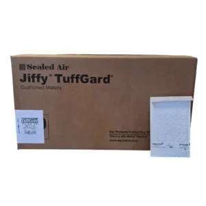 #00 Jiffy Tuffgard<br> Poly Bubble Mailer<br> 5x10<br> Case Qty 250<br> Quantity 1 Case