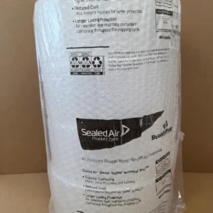Bubble Wrap® 12"<br> Large, Slit 12", Perf 12"<br>1/2x12x125<br>1 Bag, 4 Rolls<br> ($0.090 sq. ft.)