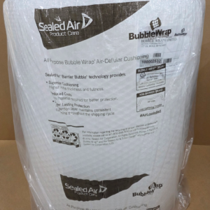 Bubble Wrap® 48"<br> Large, No Slit, Perf 12"<br> 1/2x48x250<br> 1 Bag, 1 Roll<br> ($0.073 sq. ft.)