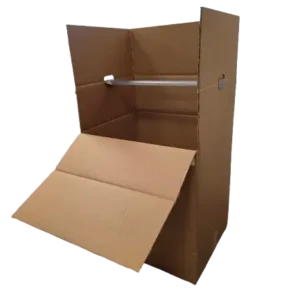 24" Short Wardrobe With Bar<br>24x21x32<br>Qty 1