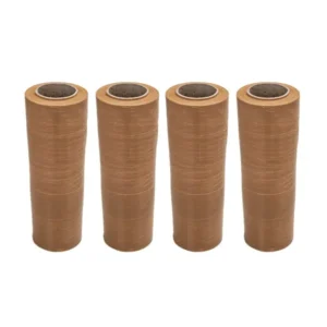 18″ Stretch Film <br> BROWN 63 Gauge x 1500′<br> Case Qty 4 Rolls